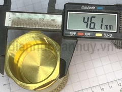 Rọ đồng Double-lin ống DN32 ren 11/4inch (42mm)