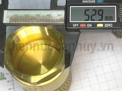 Rọ đồng Double-lin ống DN40 ren 11/2inch (48mm)