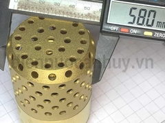 Rọ đồng Double-lin ống DN40 ren 11/2inch (48mm)