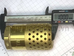 Rọ đồng Double-lin ống DN40 ren 11/2inch (48mm)