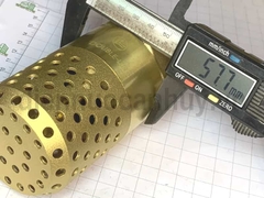 Rọ đồng Double-lin ống DN40 ren 11/2inch (48mm)