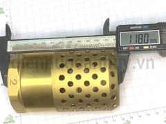 Rọ đồng Double-lin ống DN50 ren 2 inch (60mm)