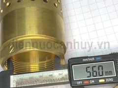 Rọ đồng Double-lin ống DN50 ren 2 inch (60mm)
