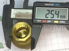 Rọ đồng Double-lin ống DN15 ren 1/2inch (20mm)