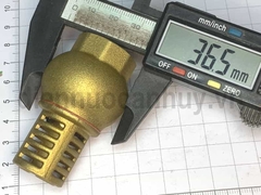 Rọ đồng Double-lin ống DN15 ren 1/2inch (20mm)