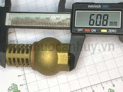 Rọ đồng Double-lin ống DN15 ren 1/2inch (20mm)