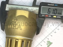 Rọ đồng MIHA ống DN40 ren 11/2inch (48mm)