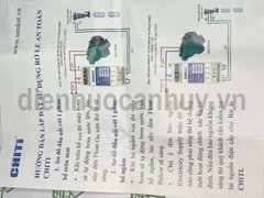 Rơ le an toàn chống giật máy bơm Chiti 12V 1500W