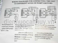 Rơ le chống cạn Landisi có đồng hồ bảo vệ máy bơm