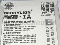 Dũa dẹt chữ nhật 5x180 Berrylion