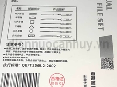 Dũa dẹt chữ nhật 5x180 Berrylion