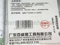 Dũa dẹt nhỏ 3x140 Berrylion (đầu dẹt 1.3x5.7 mm)