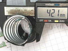 Ruột gà lõi thép D40 (1 1/2 inch) bọc nhựa PVC đen