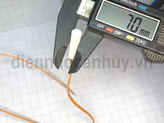 Sensor tủ lạnh Electrolux LG 10K dây vàng