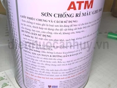Sơn chống rỉ ATM 1040 mầu ghi 3 lít