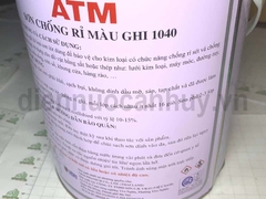 Sơn chống rỉ ATM 1040 mầu ghi 3 lít