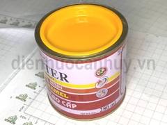 Sơn Dầu Lobster Gloss Enamel Mã 909 Màu Vàng (280ml). Lon Nhỏ Tiện Lợi Cho Sửa Chữa Đồ Gỗ Và Kim Loại Mini