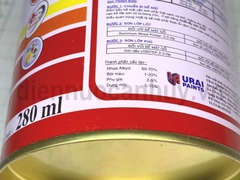 Sơn Dầu Lobster Gloss Enamel Mã 909 Màu Vàng (280ml). Lon Nhỏ Tiện Lợi Cho Sửa Chữa Đồ Gỗ Và Kim Loại Mini