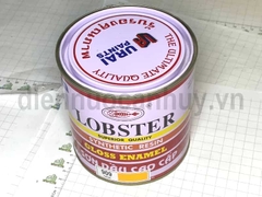 Sơn Dầu Lobster Gloss Enamel Mã 909 Màu Vàng (800ml). Sơn Phủ Cao Cấp Cho Bề Mặt Sắt Thép Và Gỗ Độ Bóng Cao