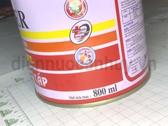 Sơn Dầu Lobster Gloss Enamel Mã 910 Màu Đen (800ml). Sơn Phủ Siêu Bóng Cho Cổng Sắt, Khung Cửa Và Máy Móc Công Nghiệp