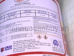 Sơn Dầu Lobster Gloss Enamel Màu Đỏ (280ml). Sơn Kim Loại Và Gỗ Cao Cấp Nhanh Khô, Siêu Bóng, Chống Rỉ Sét