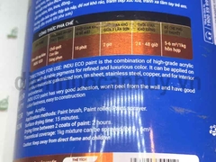 Sơn sắt mạ kẽm indu 750ml mầu Cánh Gián E463