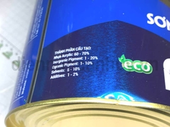 Sơn sắt mạ kẽm indu mầu nâu đỏ E461 loại 2.5 lít