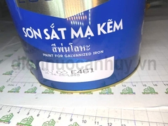 Sơn sắt mạ kẽm indu mầu nâu đỏ E461 loại 2.5 lít