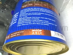 Sơn sắt mạ kẽm indu mầu nâu đỏ E461 loại 2.5 lít