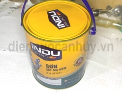 Sơn sắt mạ kẽm indu Robot 3 lít Z31 mầu ghi sáng