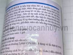 Sơn xịt ATM mầu Trắng A200