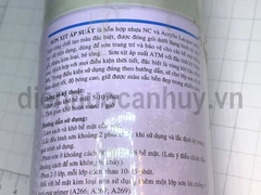 Sơn xịt ATM mầu Trắng Xám Sanyo White A203