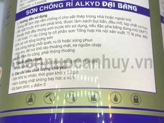 Sơn chống rỉ Đại Bàng 750ml mầu Đỏ