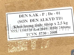 Sơn Đại Bàng mầu Đen S.AK-P DE-01 2.5 kg