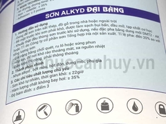 Sơn Đại Bàng mầu Đen S.AK-P DE-01 2.5 kg