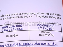 Sơn dầu Lobster thái mầu trắng (WHITE) lọ đại 3 lít