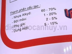 Sơn dầu Lobster thái mầu trắng (WHITE) lọ đại 3 lít