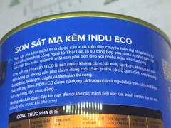 Sơn sắt mạ kẽm indu 750ml mầu Đen E860