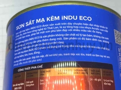 Sơn sắt mạ kẽm indu 750ml mầu Ghi Sáng E361