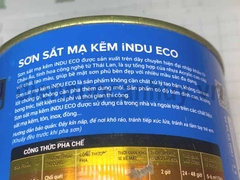 Sơn sắt mạ kẽm indu 750ml mầu Kem E660