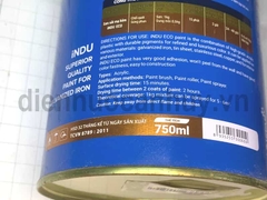 Sơn sắt mạ kẽm indu 750ml mầu Nhũ Bạc E960