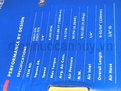 Súng vặn bulong 3/4 khí nén Kingtony P33621-075C (sản xuất đài loan)