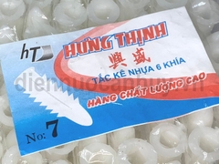 Tắc kê nhựa 10mm (Nở 7 dùng với vít 6)