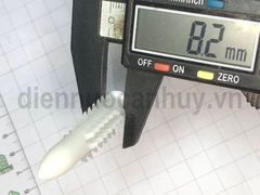 Tắc kê nhựa 10mm (Nở 7 dùng với vít 6)