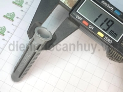 Tắc Kê Nhựa 12mm (Nở Nhựa) Chịu Lực R12x70 - Dùng Vít 8-10mm