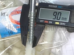 Tắc kê nhựa 14mm (Nở 16 dùng với vít 10)