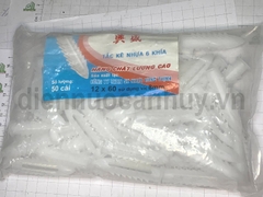 Tắc Kê Nhựa 6 Khía 12x60mm (Vít 8mm) - Hưng Thịnh Loại 1