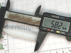 Tắc Kê Nhựa 6 Khía 12x60mm (Vít 8mm) - Hưng Thịnh Loại 1