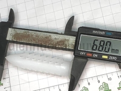 Tắc Kê Nhựa 6 Khía 14x70mm (Vít 10mm) - Hưng Thịnh Loại 1