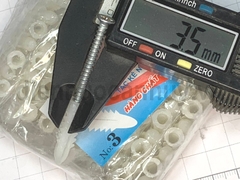Tắc kê nhựa 6mm (Nở 3 dùng với vít 4)